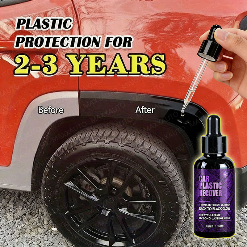 Leather Cleaner Interior - Car Plastic Restorer Back to Black