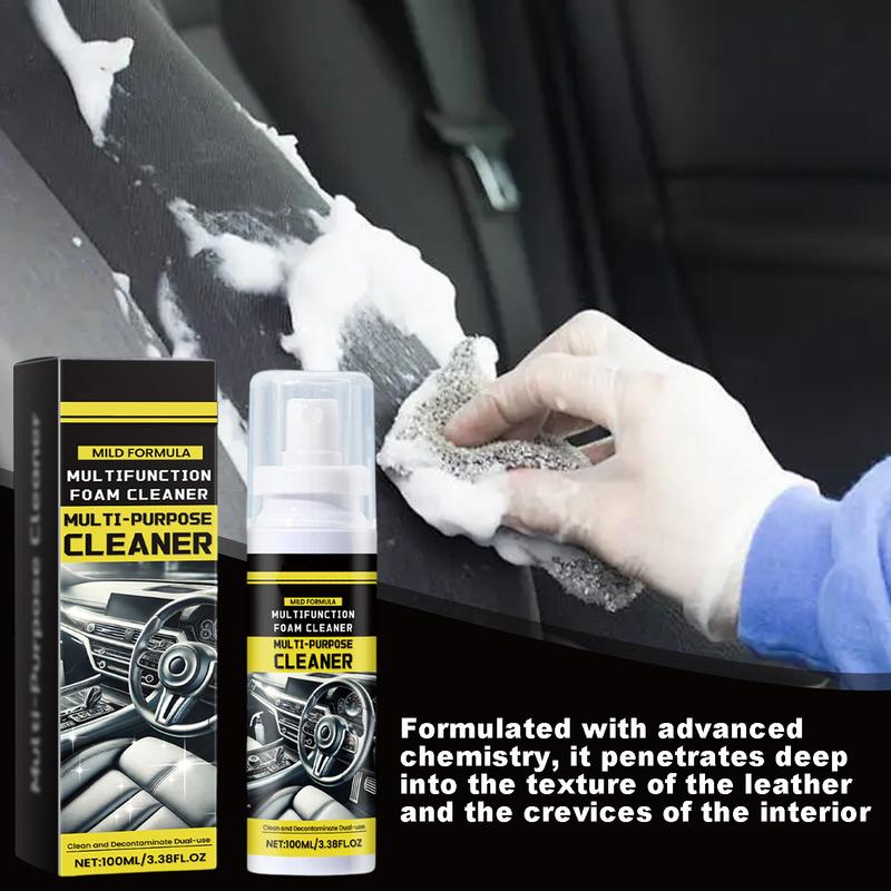 Seat Cleaner Fabric - Stain Remover Leather Seat Cleaner Car