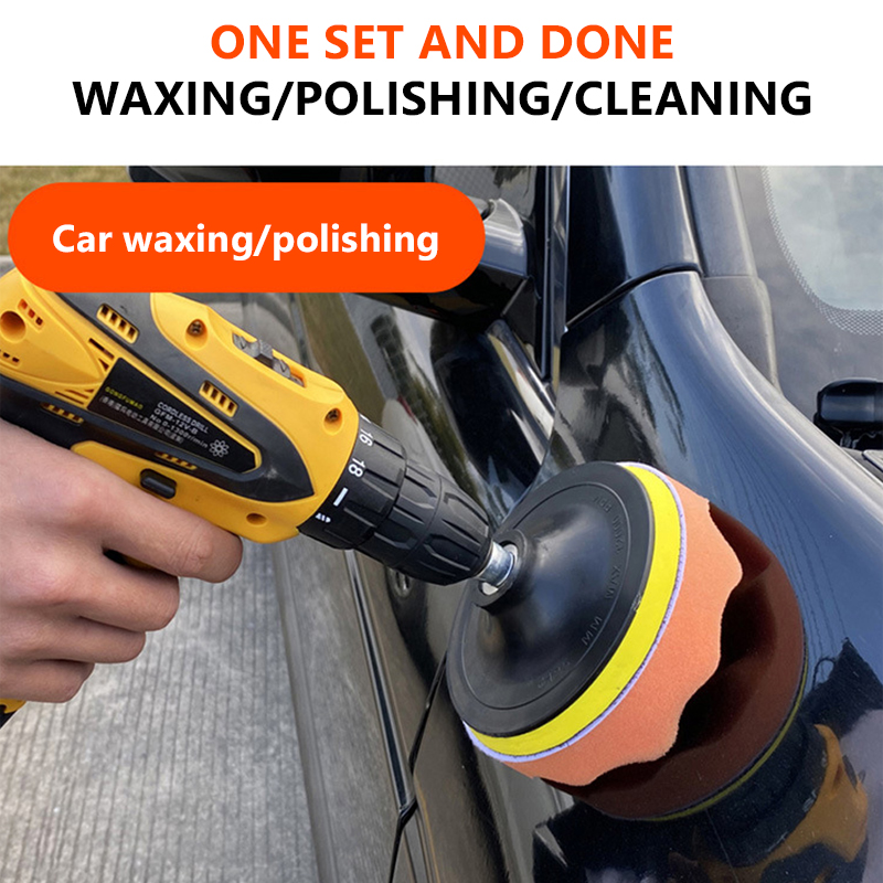 6pcs/set Car Polishing Sponge  - Polish Pad Set Buffer recensie en prijs