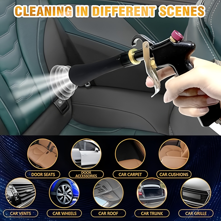 Air Blow Gun Car Interior Clea - Dirt Brush Interior recensie en prijs