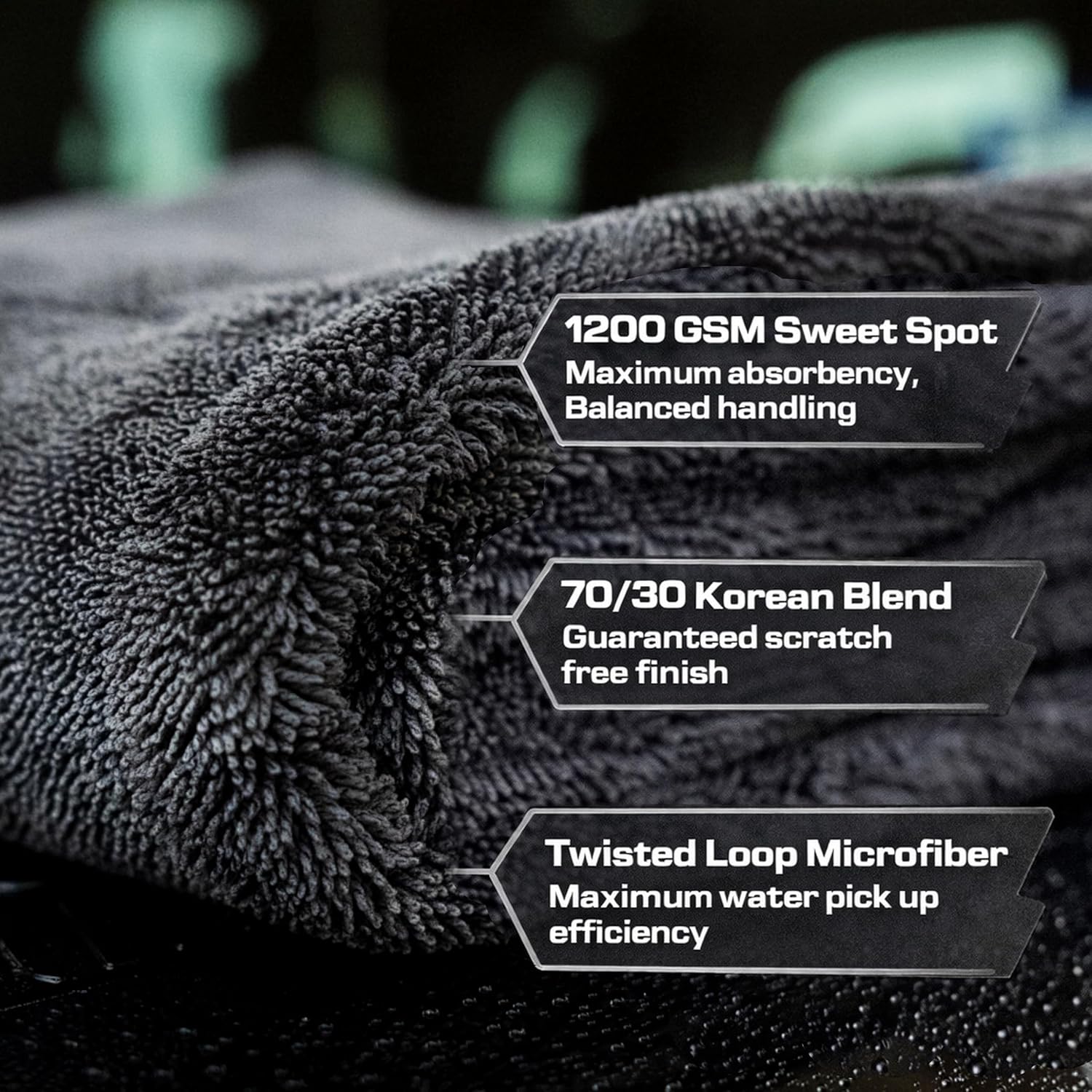 24x36 Car Drying Towel 1200 GS - Microfiber Towel Detailing recensie en prijs