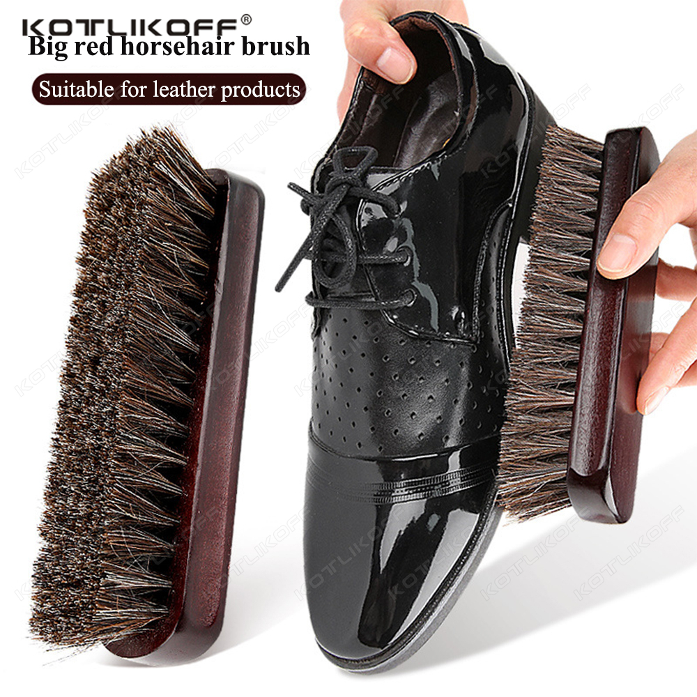 Premium Horsehair Shoe Brush F - Dirt Brush Interior recensie en prijs