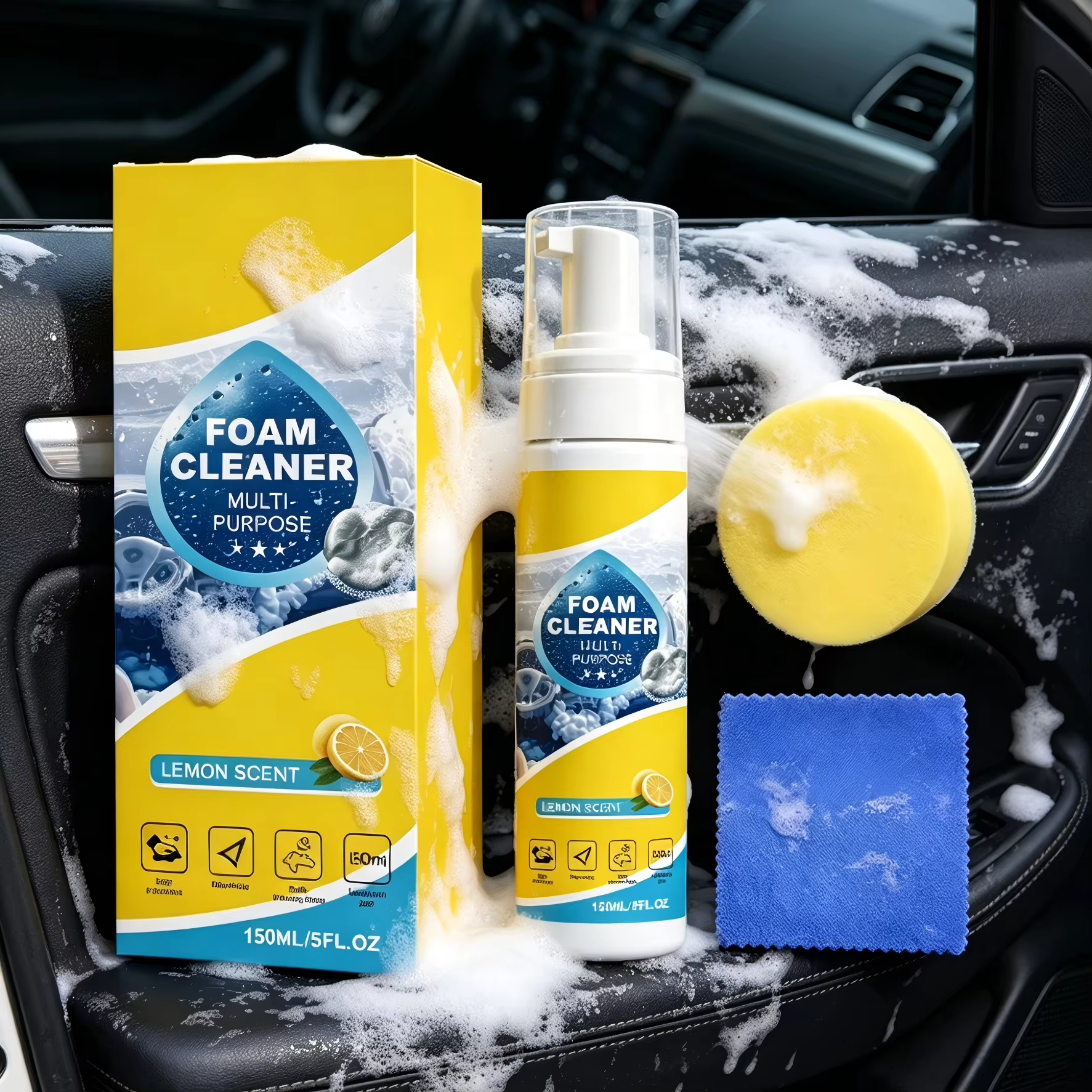 Multi-Purpose Foam Car Interio - Leather Cleaner Interior recensie en prijs