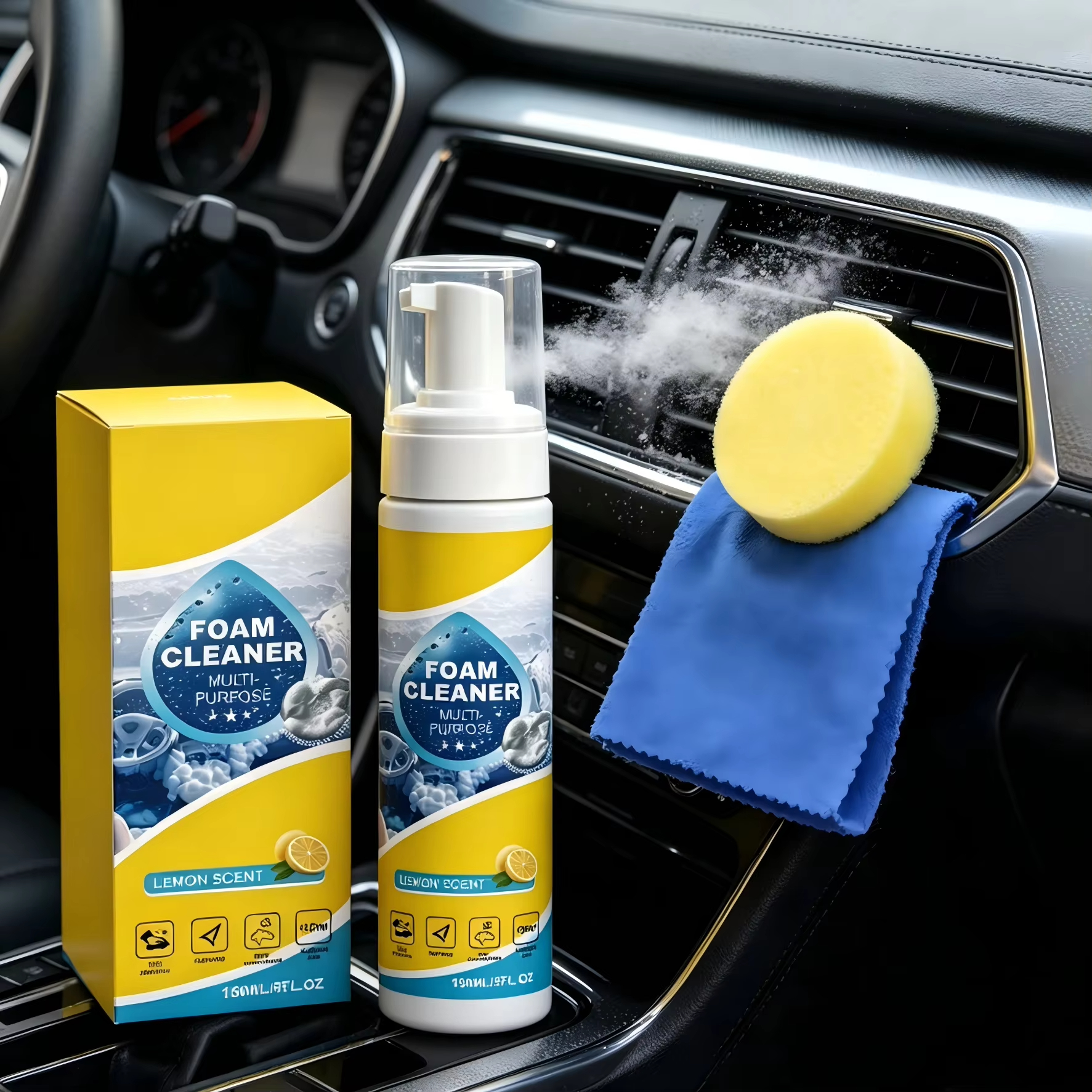 Multi-Purpose Foam Car Interio - Leather Cleaner Interior recensie en prijs