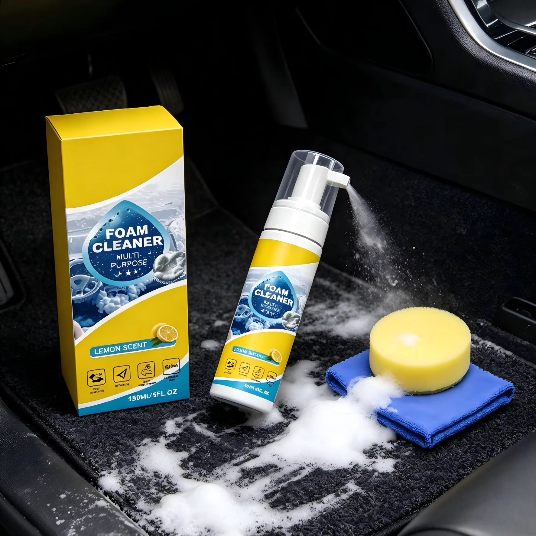 Multi-Purpose Foam Car Interio - Leather Cleaner Interior recensie en prijs