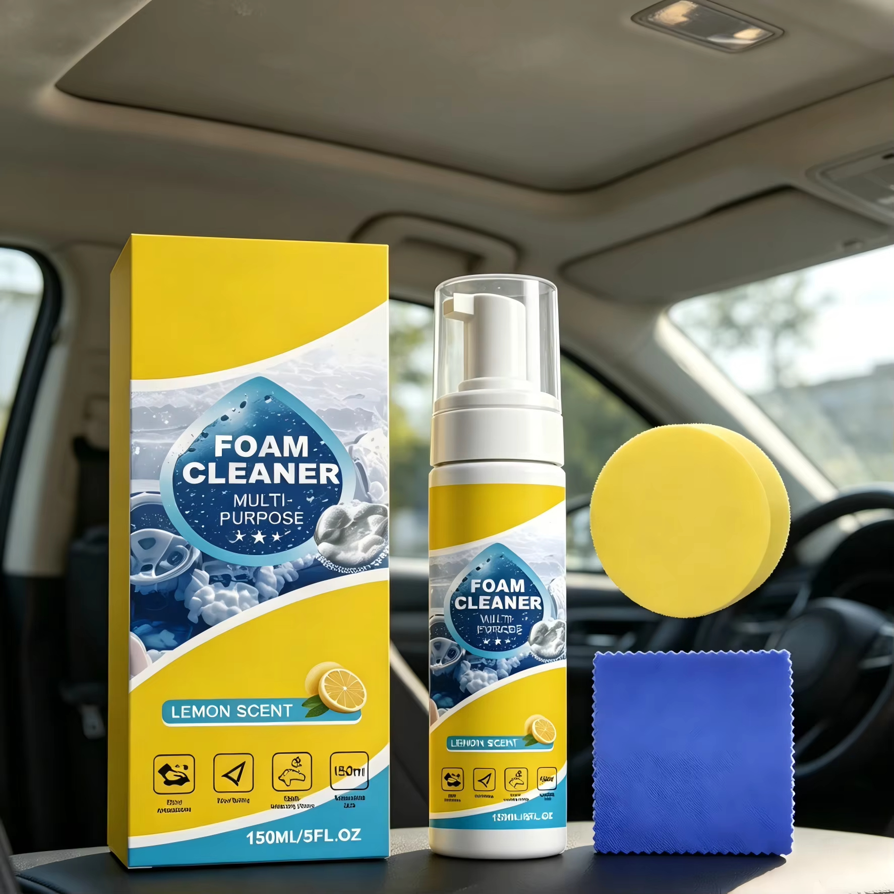 Multi-Purpose Foam Car Interio - Leather Cleaner Interior recensie en prijs