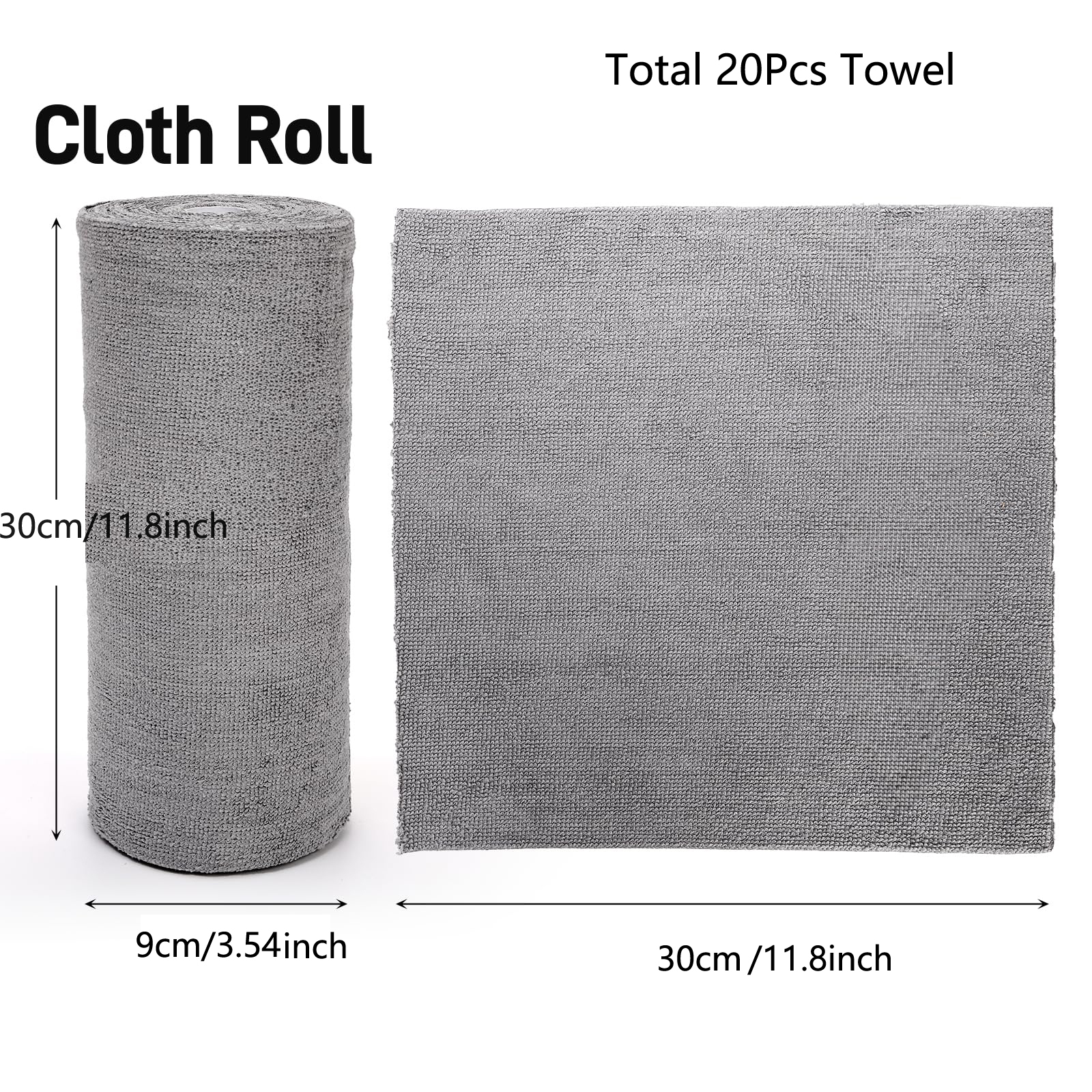 20 Pcs Microfiber Cleaning Clo - Microfiber Towel Detailing recensie en prijs