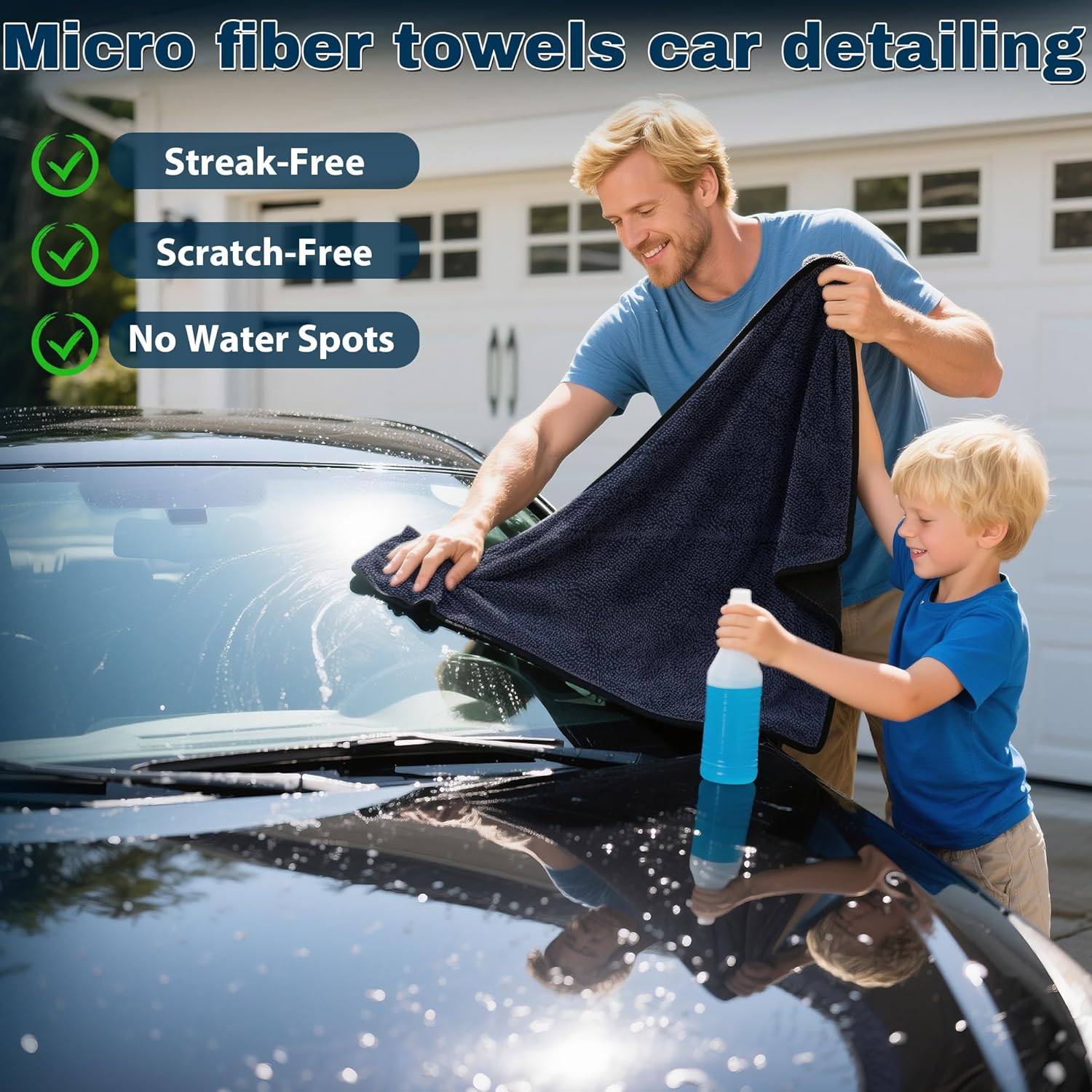 4PCS Microfiber Car Drying Tow - Microfiber Towel Detailing recensie en prijs