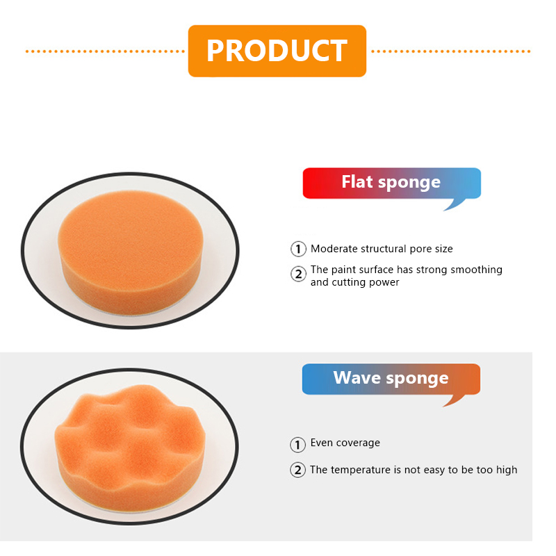 6pcs/set Car Polishing Sponge  - Polish Pad Set Buffer recensie en prijs