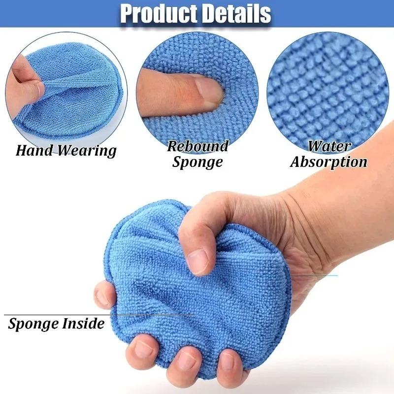 10Pcs Car Detailing Applicator - Wax Applicator Pad recensie en prijs