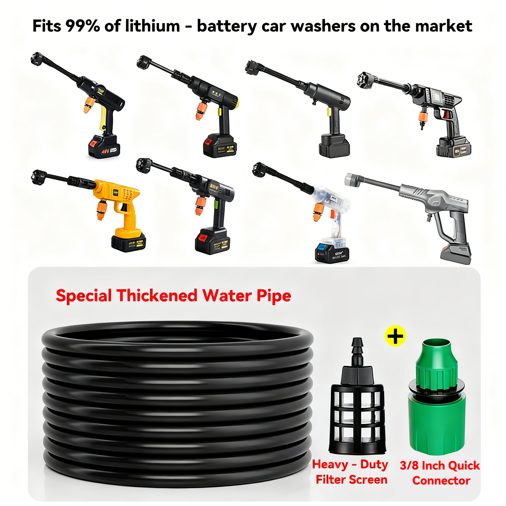 5m/10m/15m/20m Cordless Lithiu - Car Shampoo Ph recensie en prijs