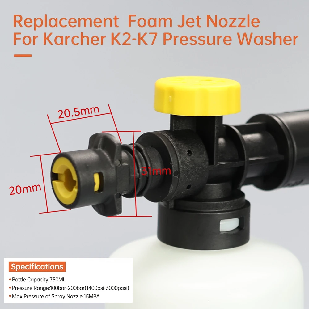 Foam Cannon for Karcher K2 K3  - Foam Cannon Car Wash recensie en prijs