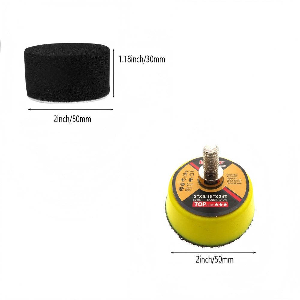 2Inch 50MM Car Doam Polishing  - Polish Pad Set Buffer recensie en prijs