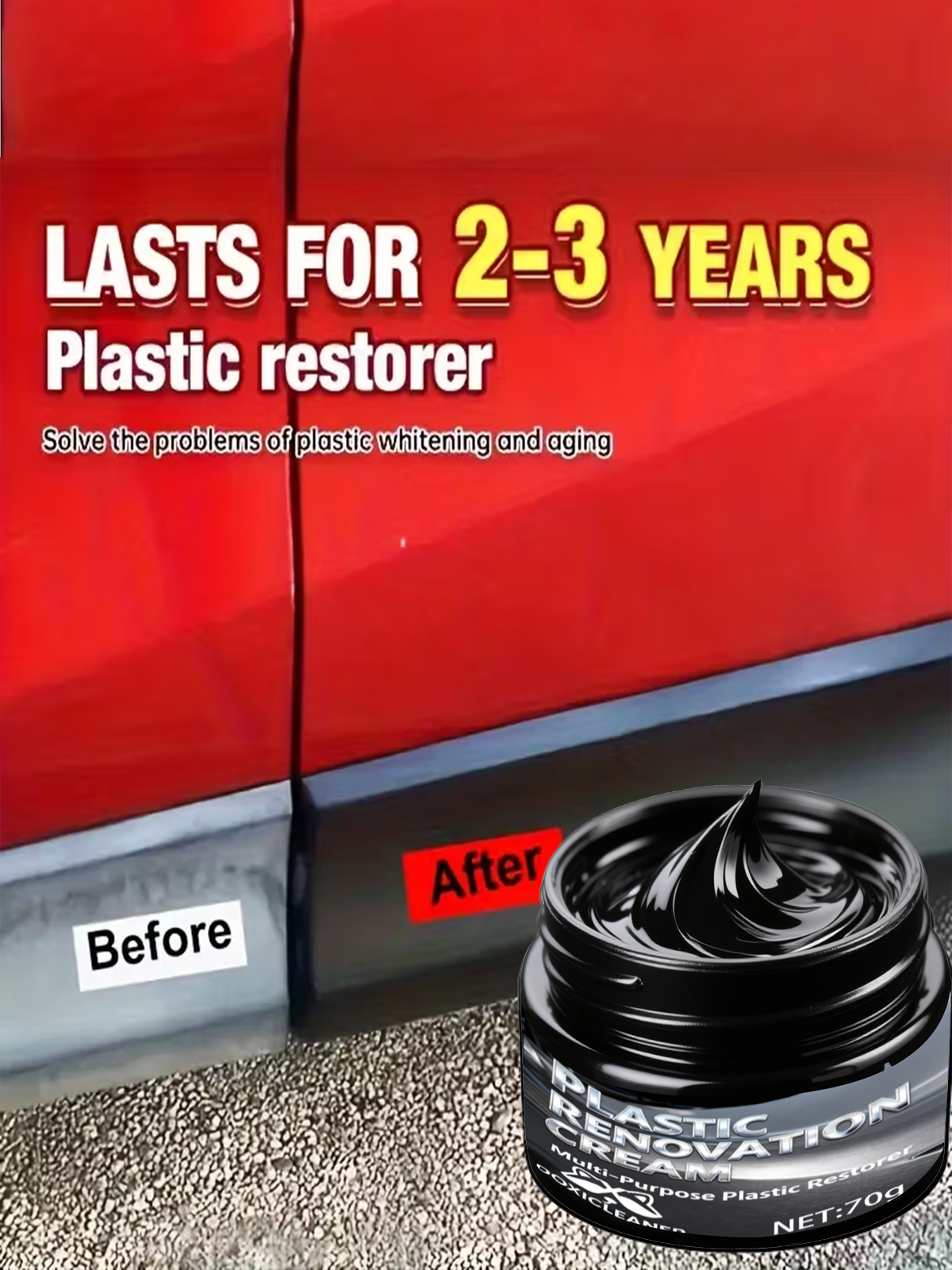 Tire Shine & Plastic Repair Pa - Trim Restorer Plastic recensie en prijs