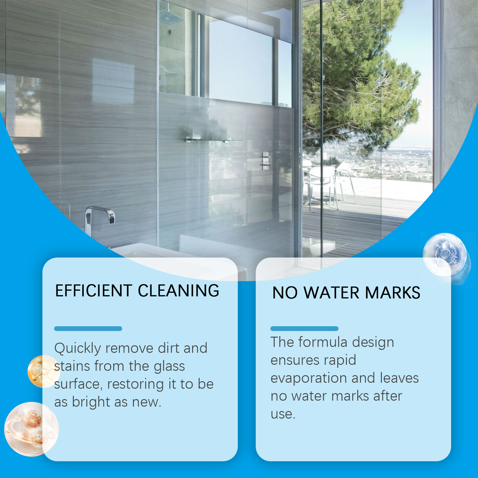 Foaming Glass Cleaner Spray St - Glass Cleaner Streak recensie en prijs