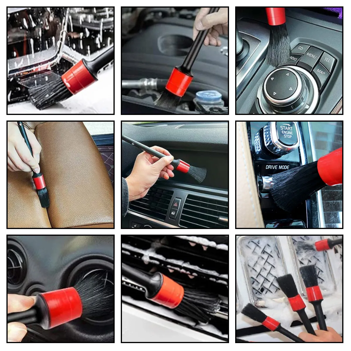 126-Piece Car Detail Cleaning  - Dirt Brush Interior recensie en prijs