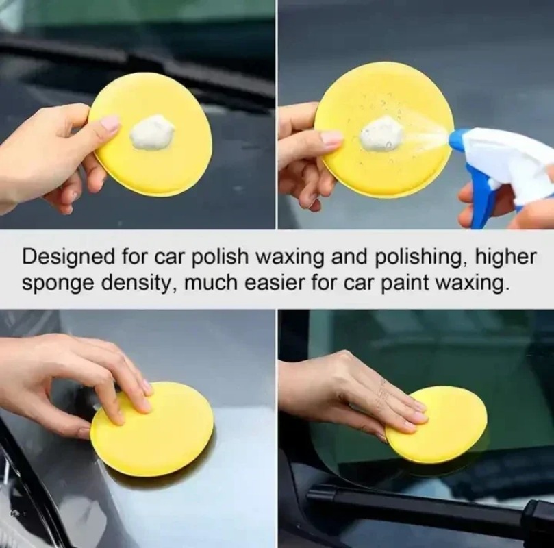 6PCS Car Care Foam Wax Applica - Wax Applicator Pad recensie en prijs