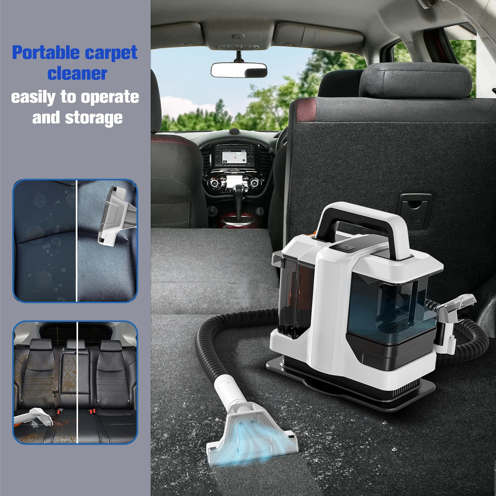 Latest Portable Home Appliance - Seat Cleaner Fabric recensie en prijs