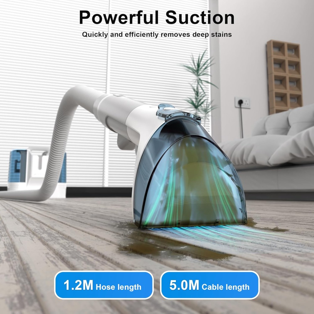 450W Carpet Cleaner Machine Up - Seat Cleaner Fabric recensie en prijs