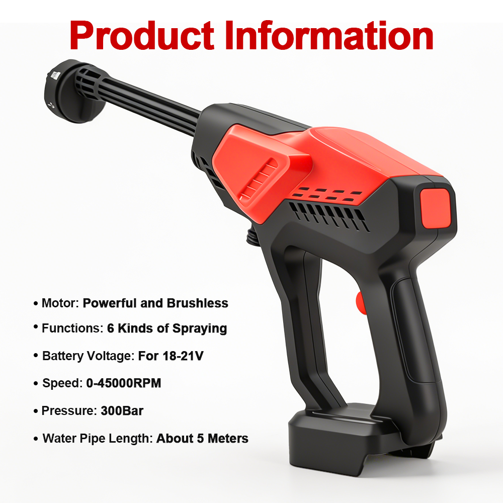 300Bar Brushless High Pressure - Car Shampoo Ph recensie en prijs