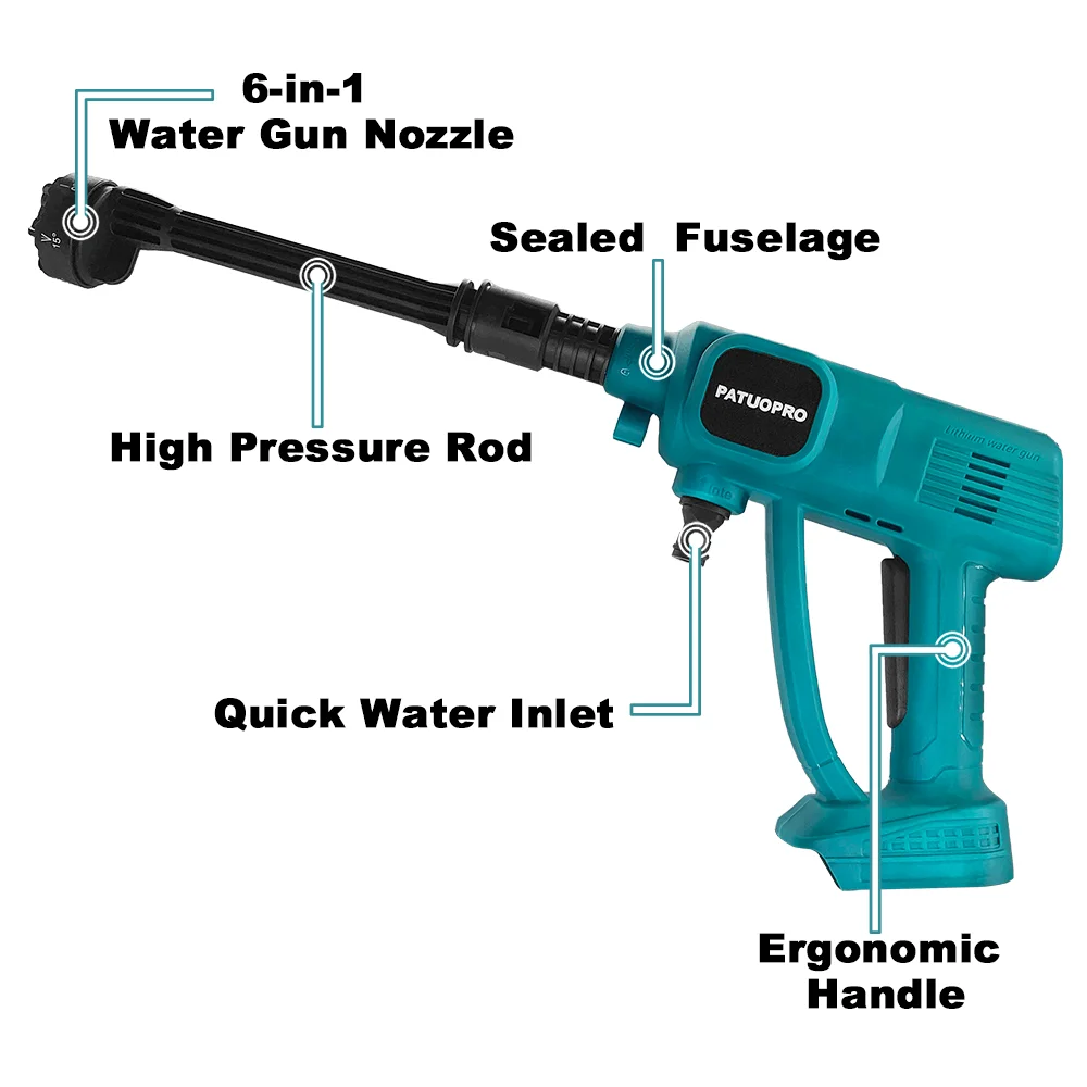 Cordless Car Washing Gun High  - Car Shampoo Ph recensie en prijs