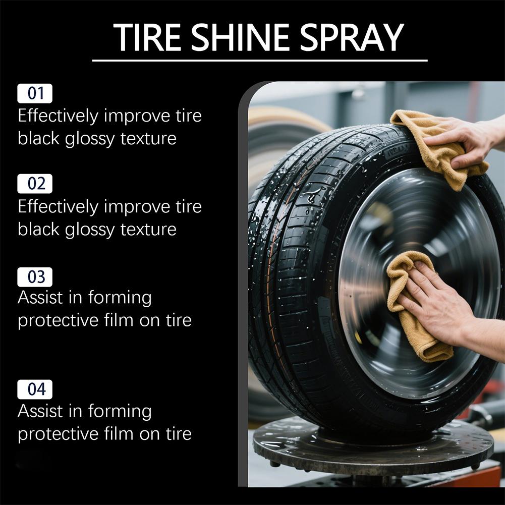 Tyre Gloss Tire Coating Spray  - Tire Shine Spray Sealant recensie en prijs
