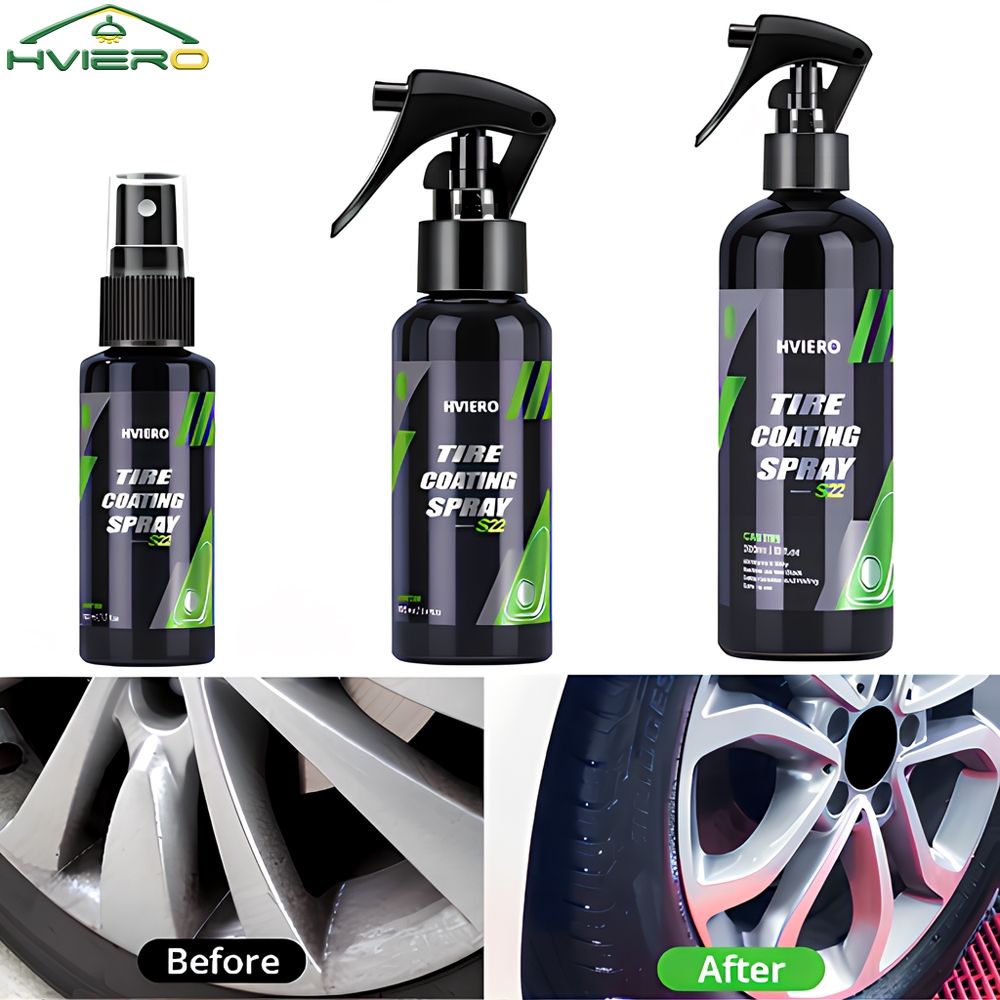 Tyre Gloss HVIERO S22 Tire Coa - Tire Shine Spray Sealant recensie en prijs