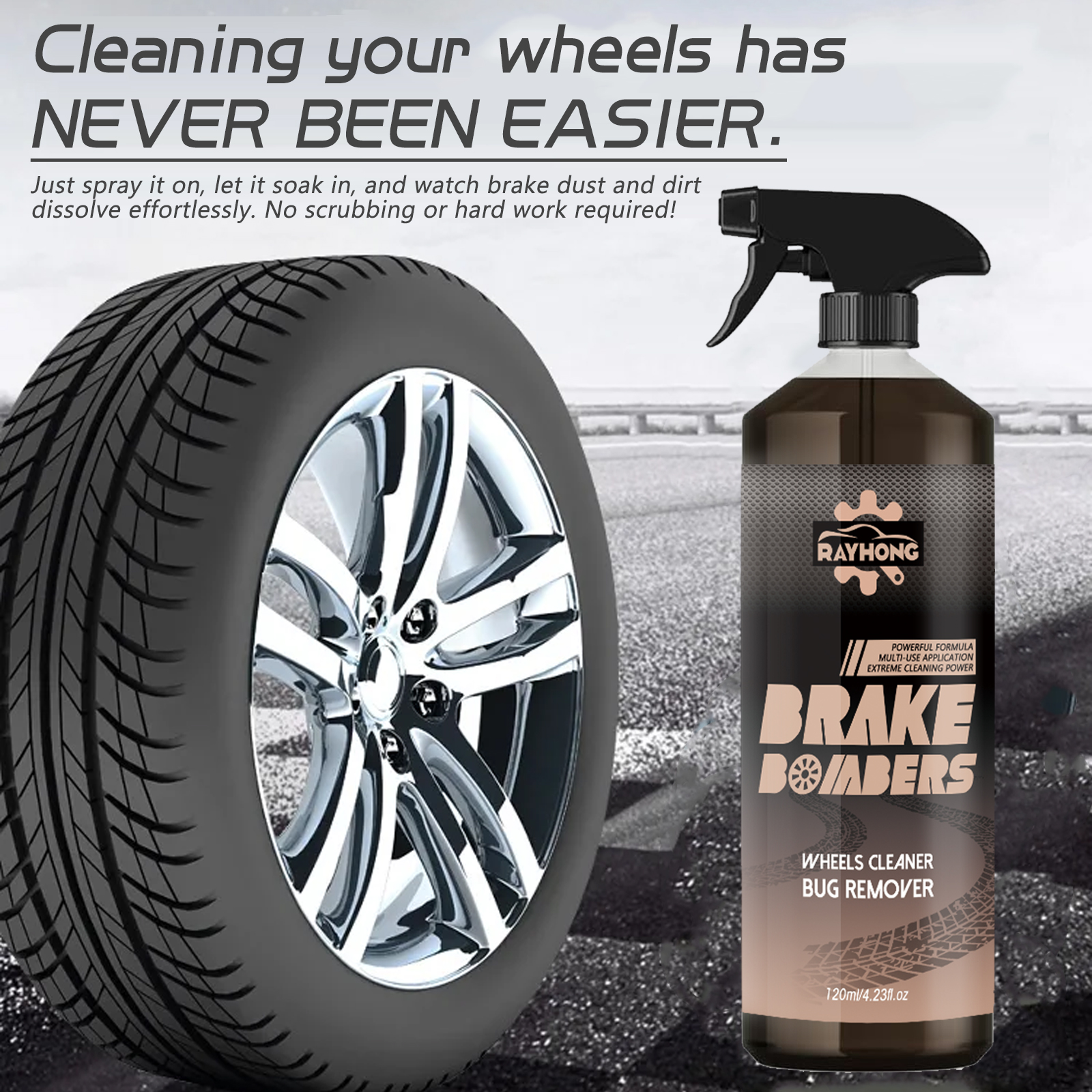 Car Wheel&Tire Cleaner - Brake - Wheel Cleaner Alloy recensie en prijs