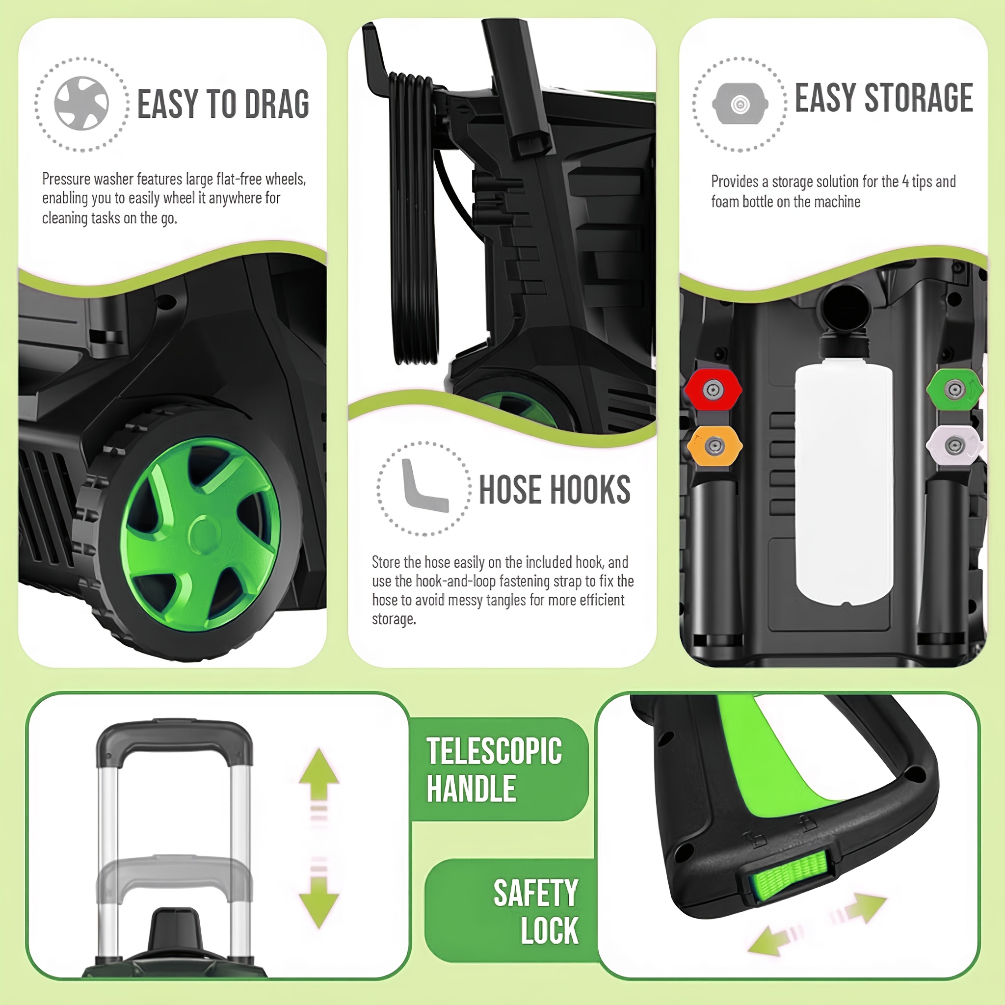 Electric Pressure Washer Power - Foam Cannon Car Wash recensie en prijs