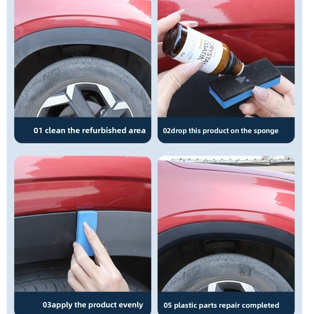 New Durable Crystal Coating Re - Trim Restorer Plastic recensie en prijs