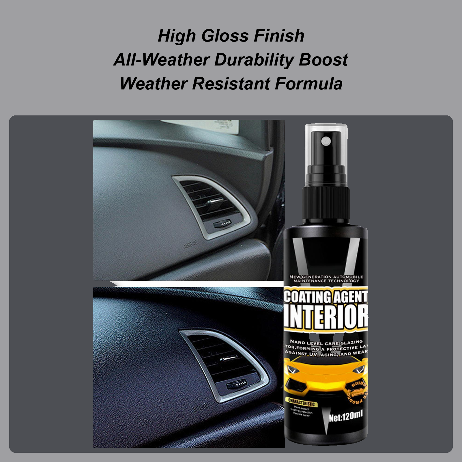 Interior Detailer Spray 120ml  - Seat Cleaner Fabric recensie en prijs