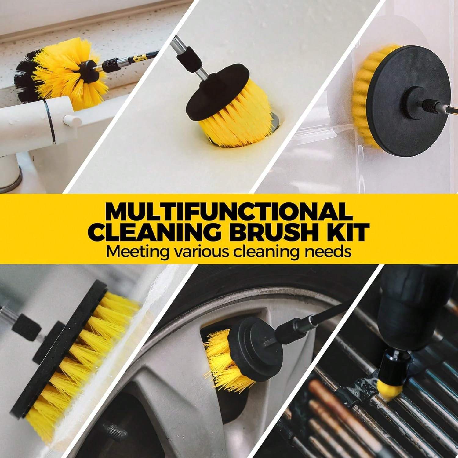 20Pack Drill Brush Attachments - Car Cleaning Brush recensie en prijs