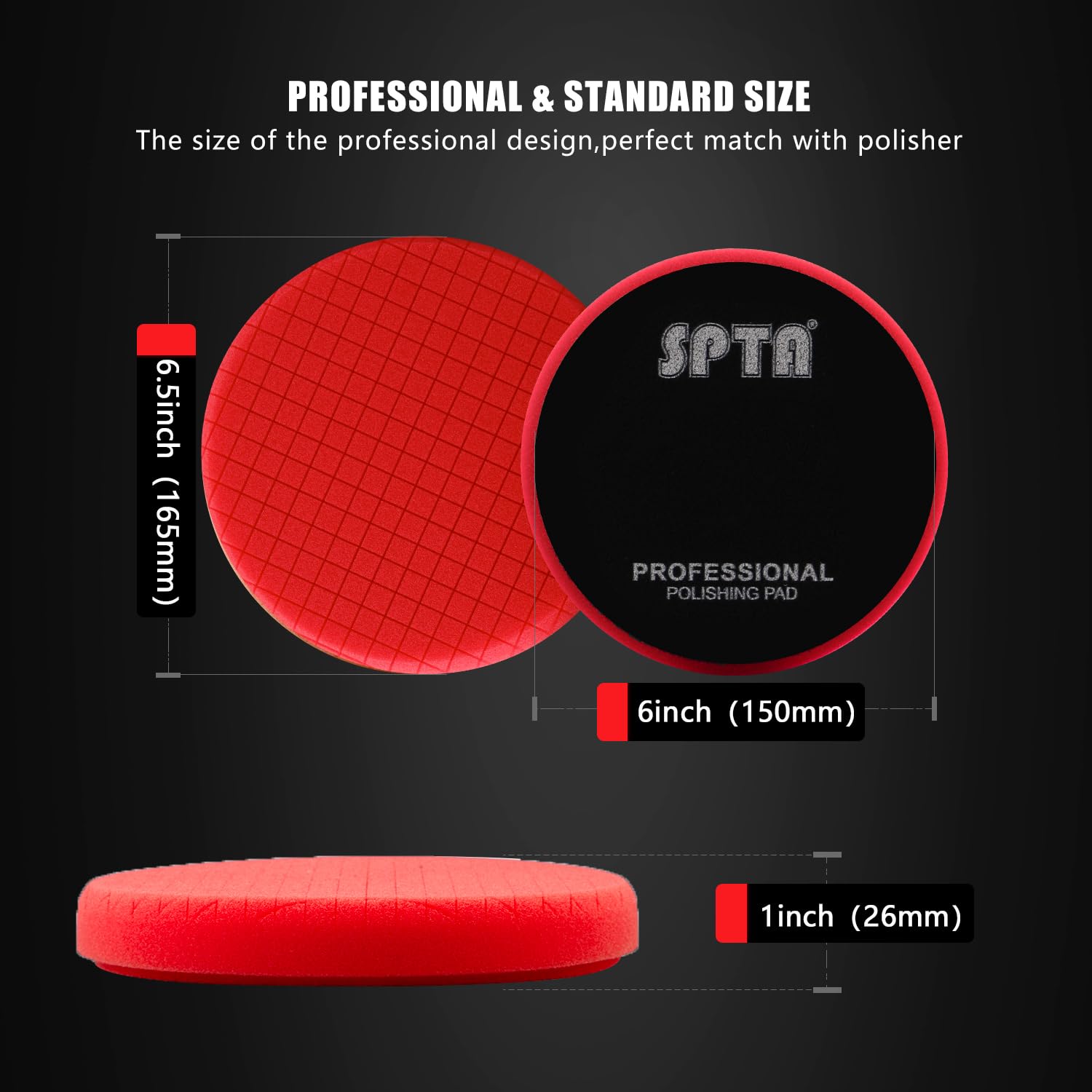 Red Ultra-Fine Polishing Pad S - Polish Pad Set Buffer recensie en prijs