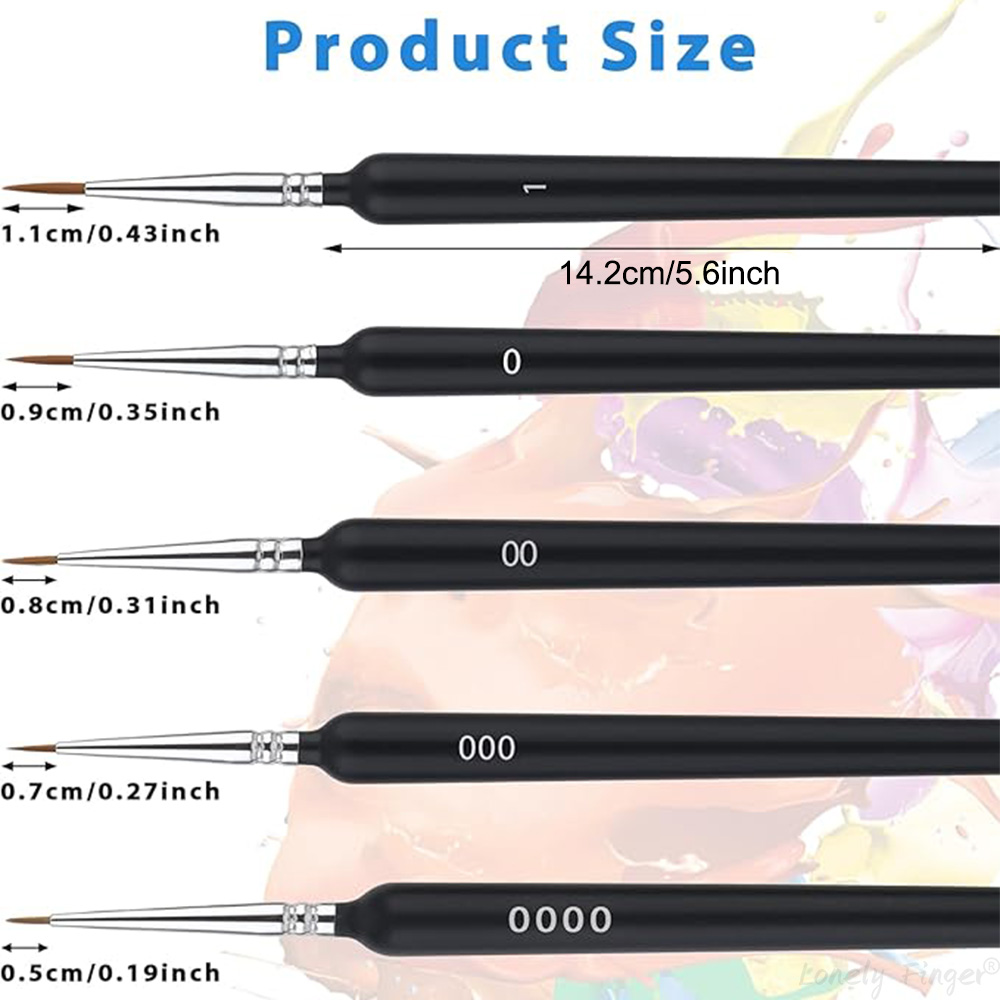 5/11Pcs Paint Brushes Set, Art - Detailing Brush Set recensie en prijs