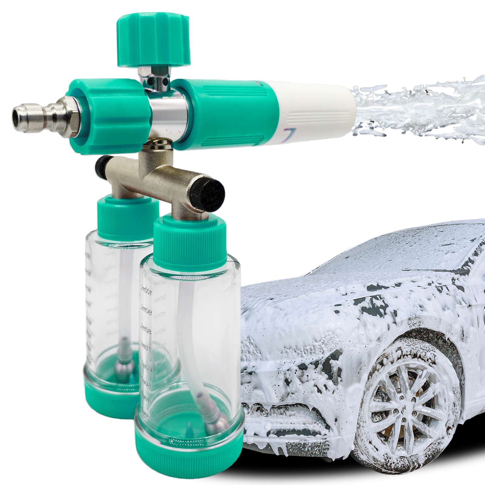 100ML Dual-Kettle Foam Sprayer - Foam Cannon Car Wash recensie en prijs