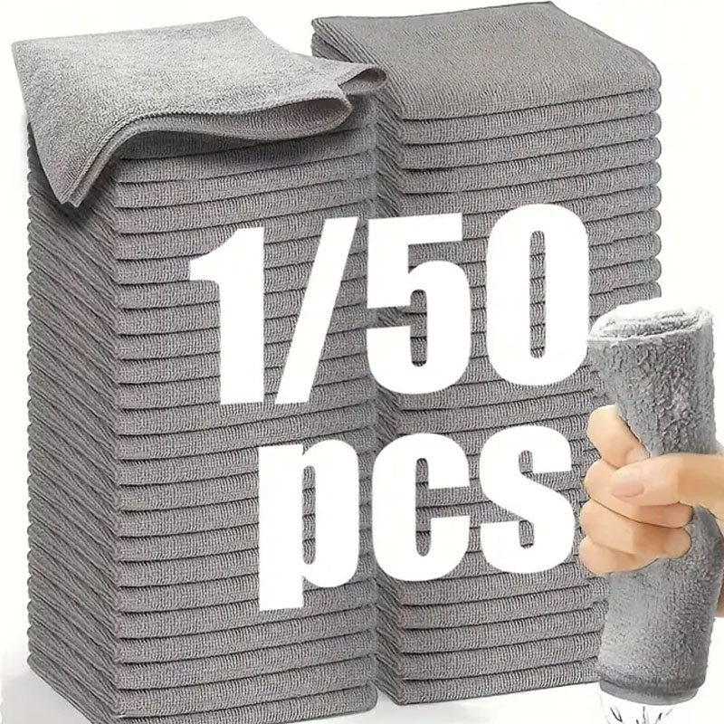 1/50pcs Microfiber Cleaning Cl - Microfiber Towel Detailing recensie en prijs