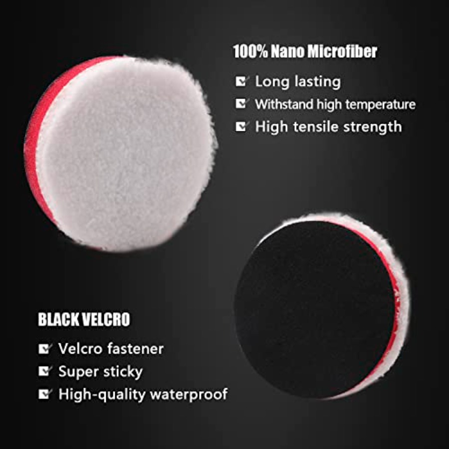 20pcs 3inch 80mm Car Foam Poli - Car Cleaning Brush recensie en prijs