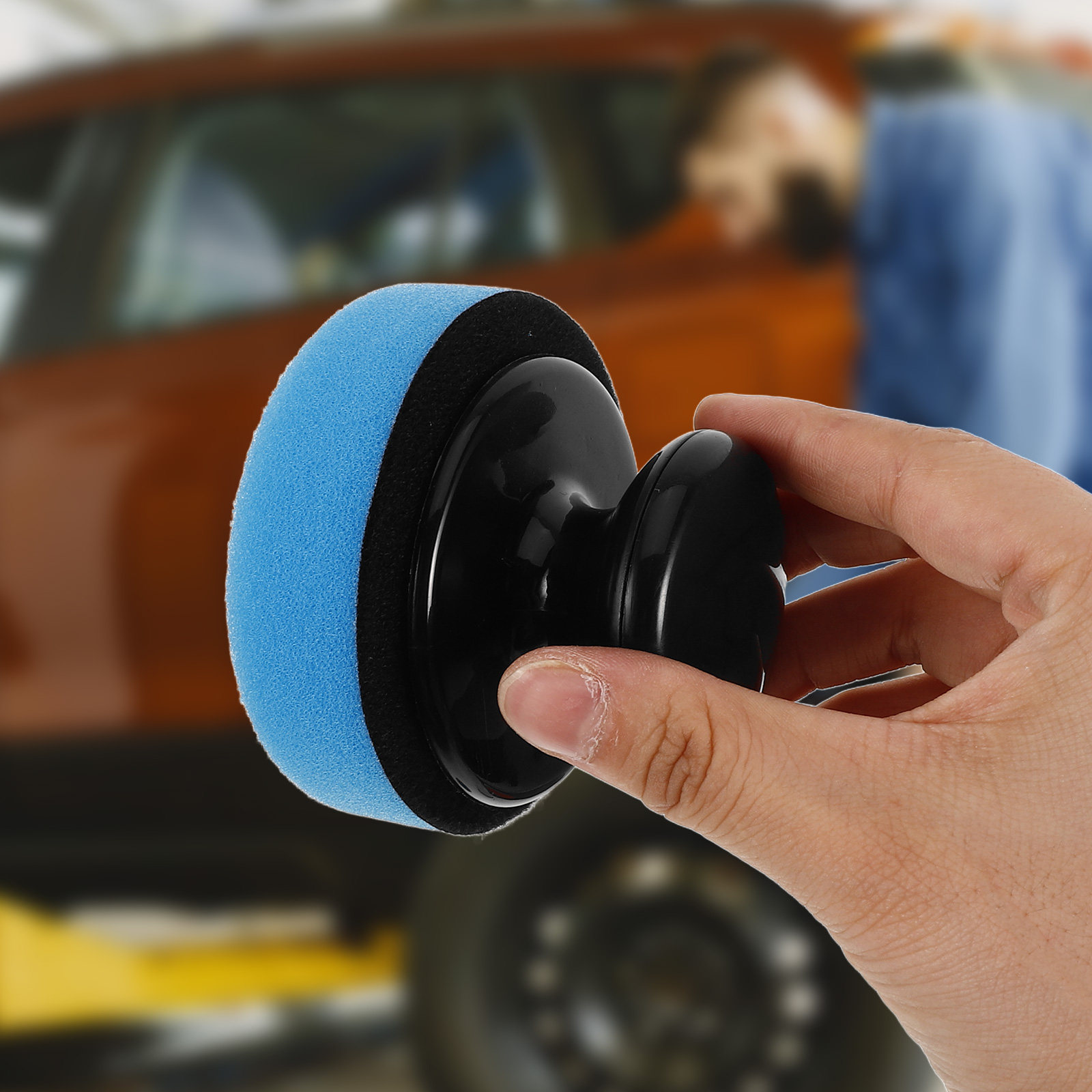 1Set Car Waxing Sponge Set wit - Wax Applicator Pad recensie en prijs
