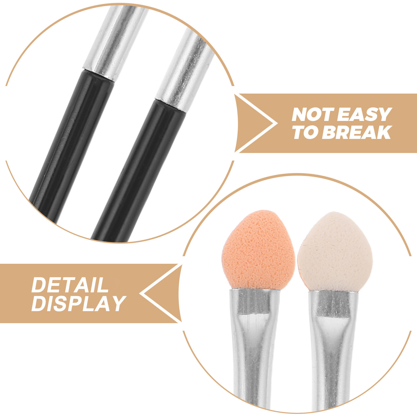100Pcs Fine Detail Sponge Brus - Detailing Brush Set recensie en prijs