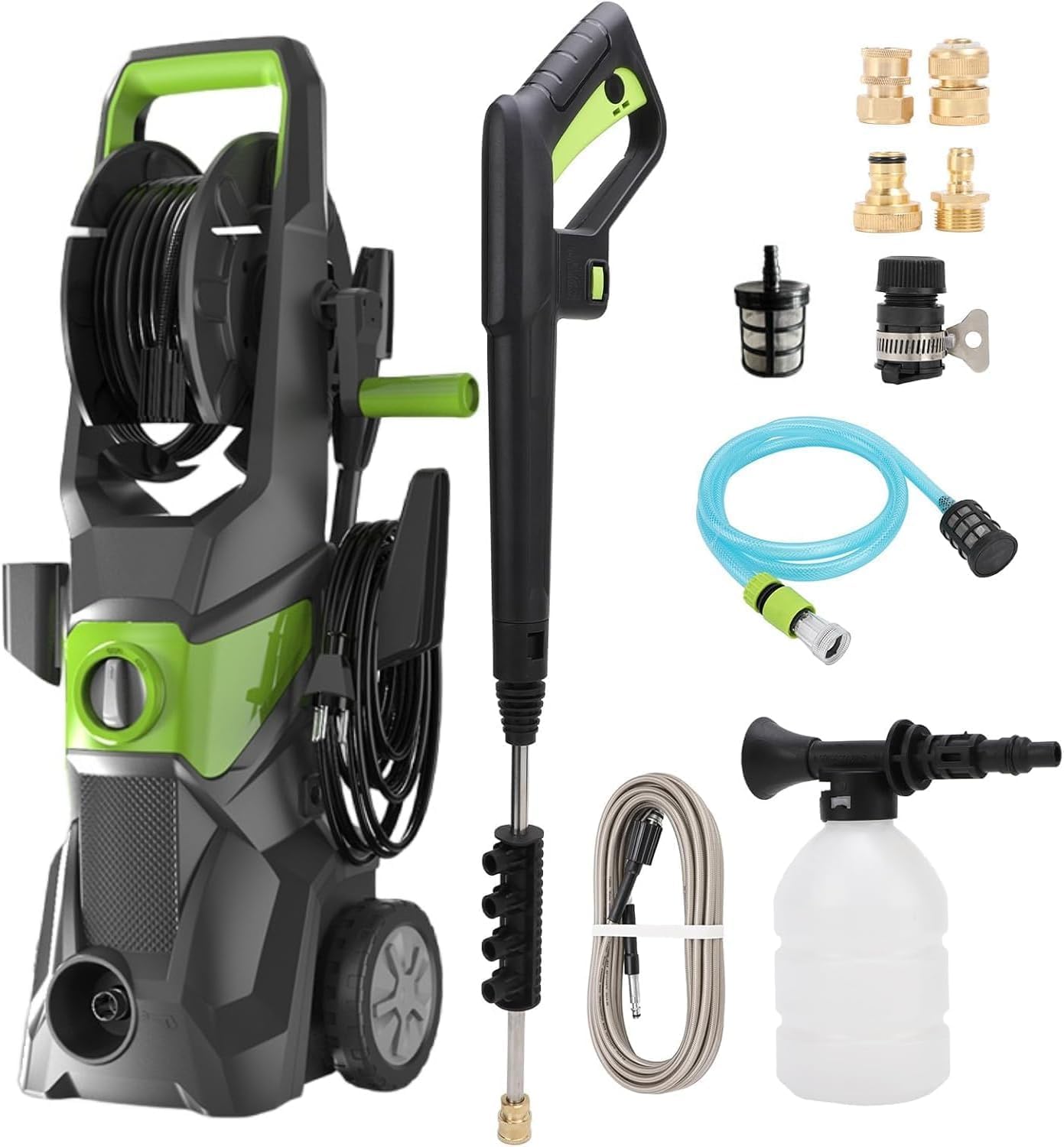4000PSI Electric Pressure Wash - Pressure Washer Foam Gun recensie en prijs