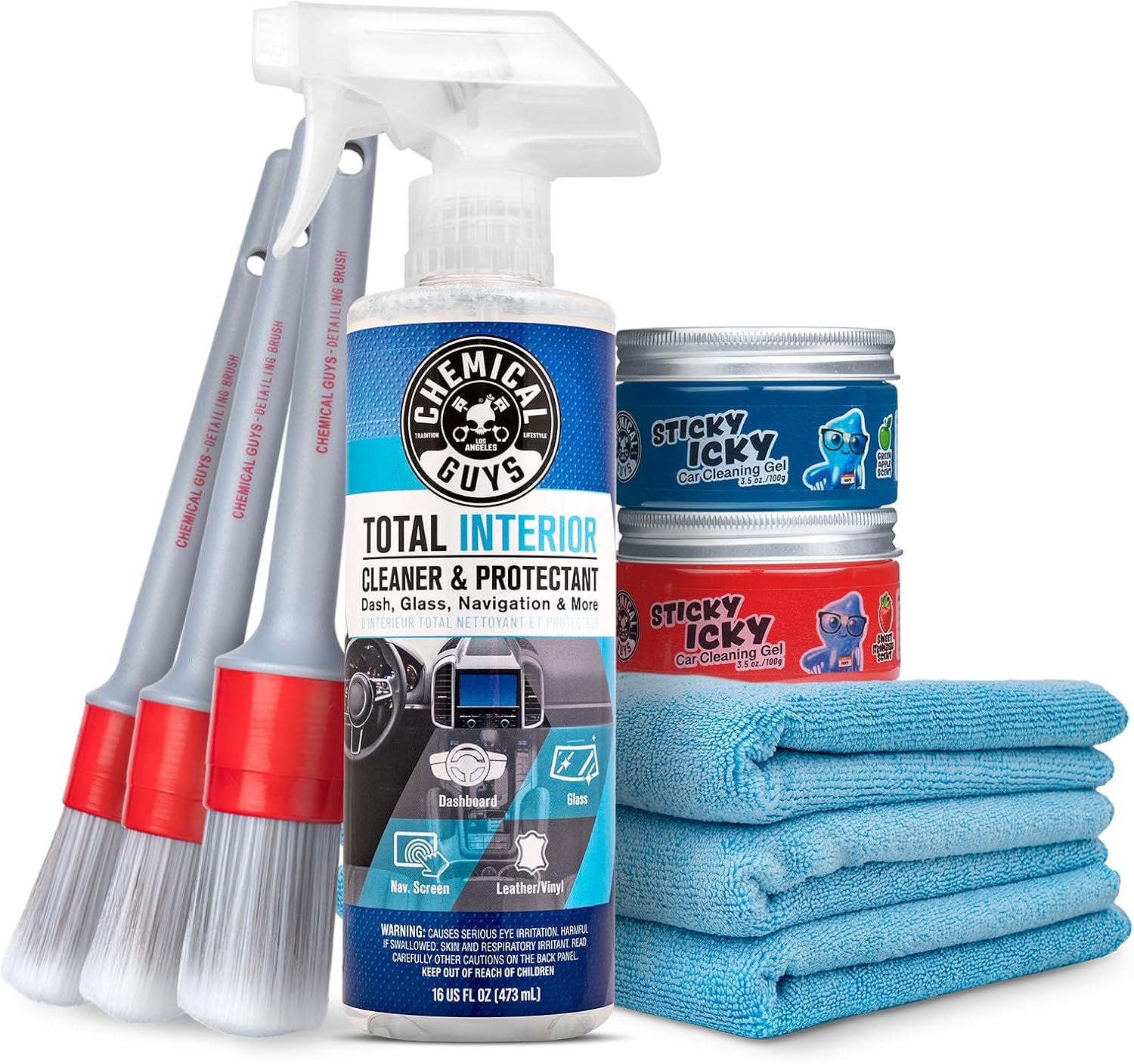 Car Cleaning Kit Interior 9-Pi - Interior Detailing Kit recensie en prijs