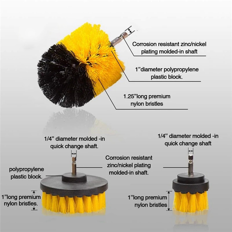 15pcs Electric Floor Scrubber  - Car Cleaning Brush recensie en prijs