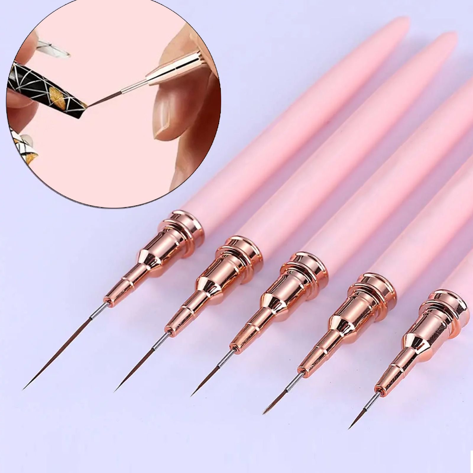 5-Piece Nail Art Pen Set, Ultr - Detailing Brush Set recensie en prijs